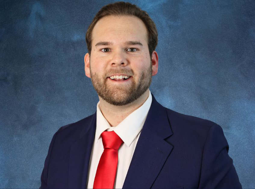 photo of new Goshen High School football coach Griffin Heckaman.